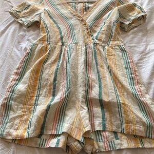 Madewell Kids Multicolor Striped Romper